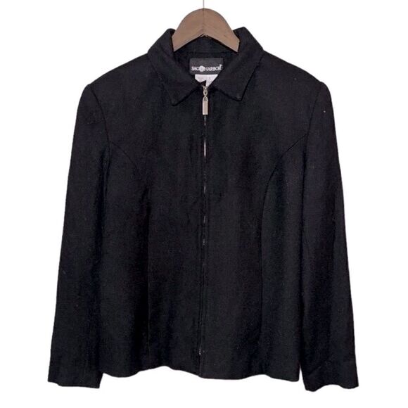 Sag Harbor Wool Jacket Woman’s Size 12 - Picture 1 of 5